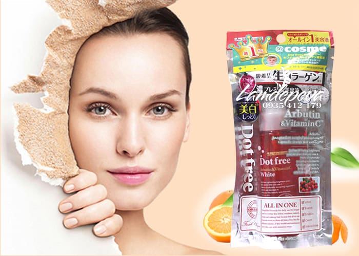 Collagen tươi Dotfree Arbutin & Vitamin C 50ml của Nhật Bản 2