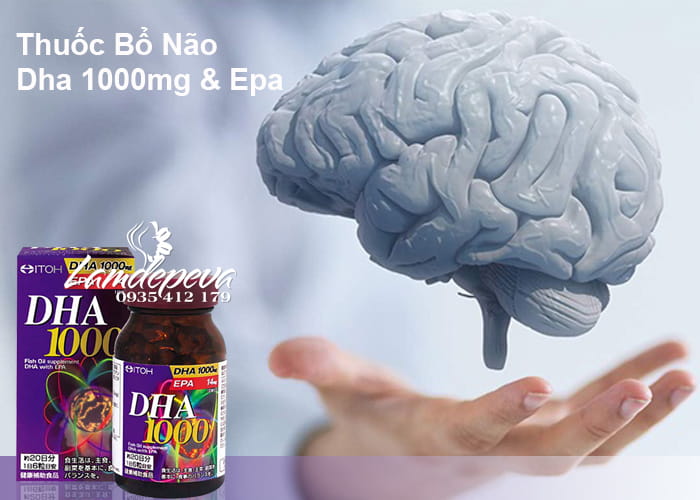 Viên uống bổ não Dha1000mg & Epa 14mg Itoh của Nhật 1