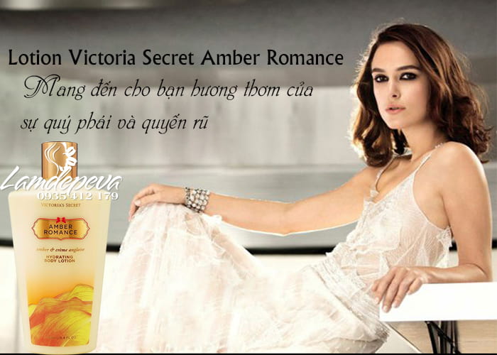 Lotion Victoria Secret Amber Romance-Hương Thơm Quý Phái,Quyến Rũ 2