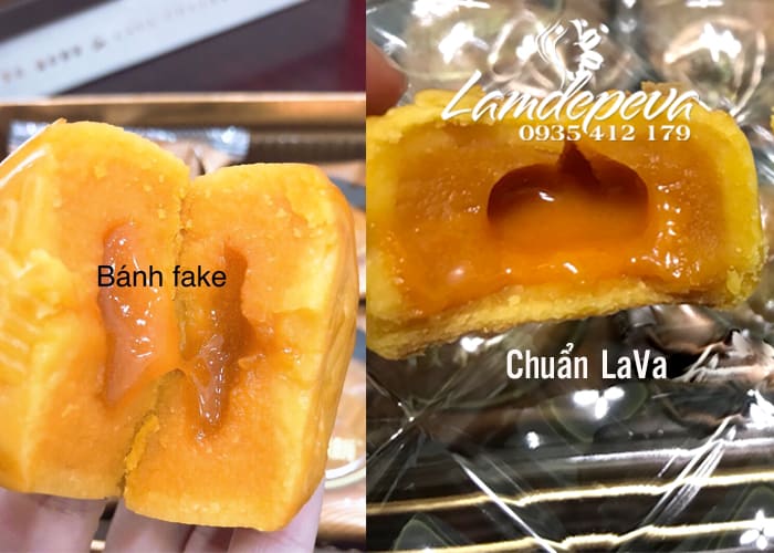 Bánh trung thu Lava Custard Hong Kong vị trứng muối mẫu 2018 1`