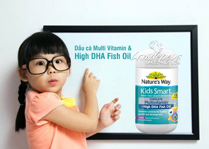 Dầu cá Multi Vitamin & High DHA Fish Oil chính hãng của Úc 5