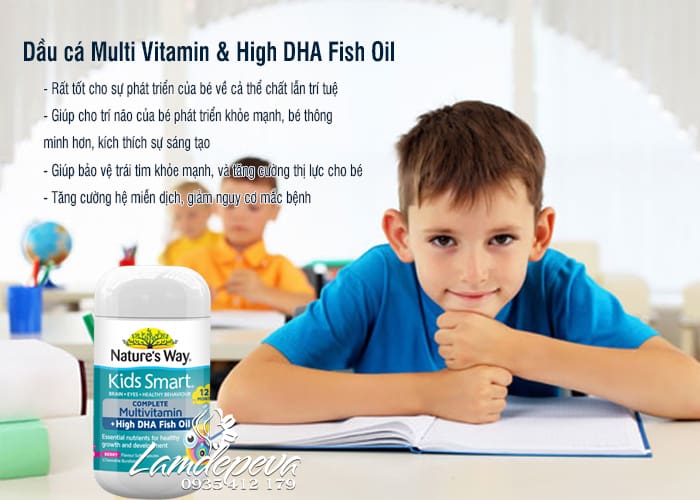 Dầu cá Multi Vitamin & High DHA Fish Oil chính hãng của Úc 2
