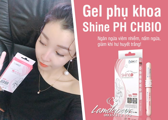 Gel phụ khoa Shine PH CHBIO chính hãng Hàn Quốc giá tốt - EVA