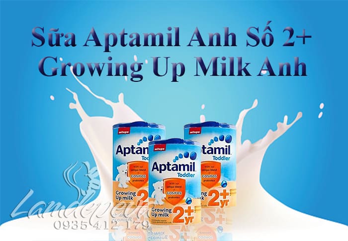 Sữa Aptamil Số 2+ Growing Up Milk Của Anh- Hộp 900g