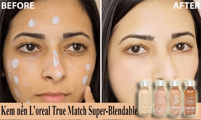 Kem nền L’oreal True Match Super-Blendable SPF17 giá