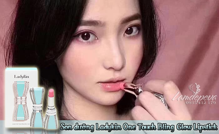 mua Son dưỡng Ladykin One Touch Bling Glow Lipstick1