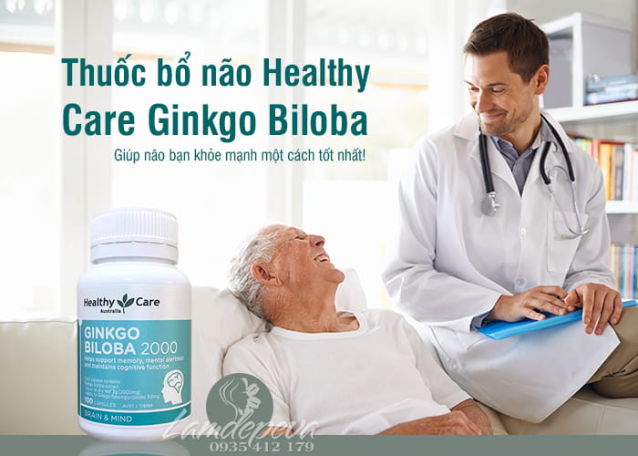Viên uống tuần hoàn não Ginkgo Biloba Healthy Care 2000mg của Úc 9