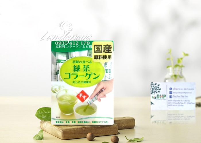 Hanamai Collagen Tinh Chất Trà Xanh Của Nhật Bản 0