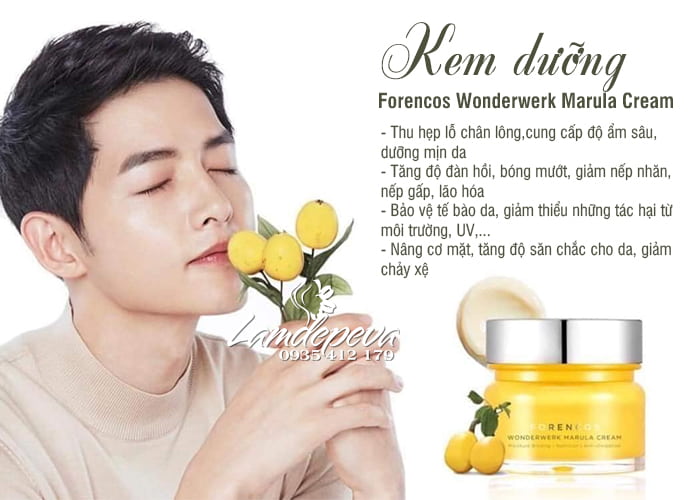 Kem dưỡng Forencos Wonderwerk Marula Cream Hàn Quốc 7
