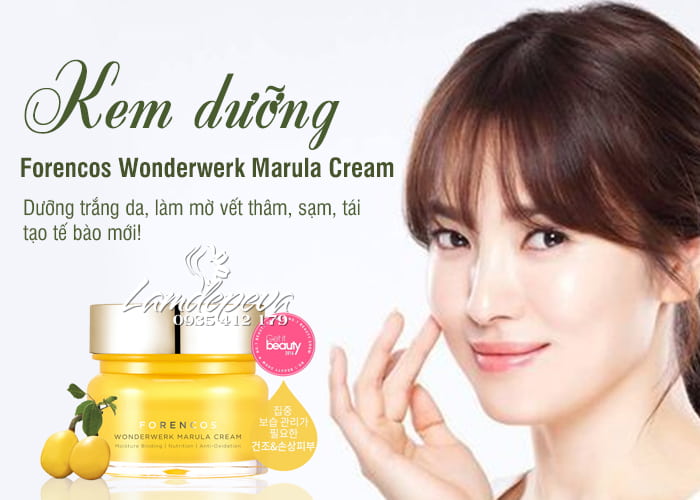 Kem dưỡng Forencos Wonderwerk Marula Cream Hàn Quốc 1