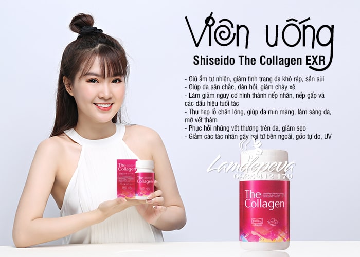 Viên uống The Collagen EXR Shiseido 126 viên mẫu mới nhất 8