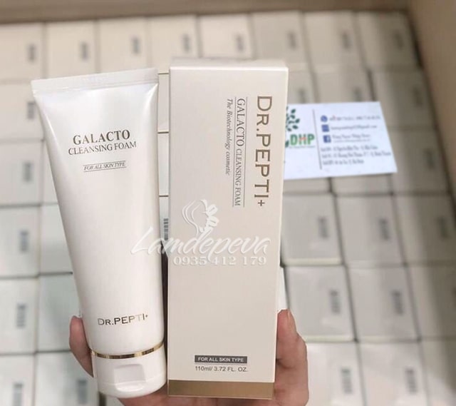 Sữa rửa mặt Dr Pepti+ Galacto Cleansing Foam 110ml Hàn Quốc 0