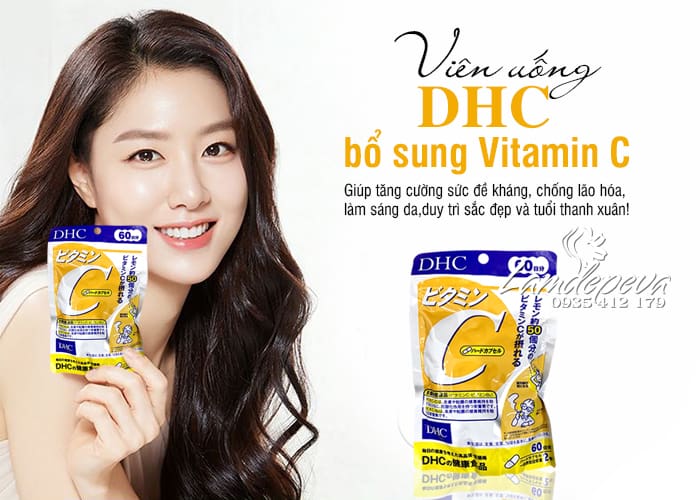 Viên uống DHC bổ sung vitamin C 60 ngày Nhật BảnViên uống DHC bổ sung vitamin C 60 ngày Nhật Bản 7