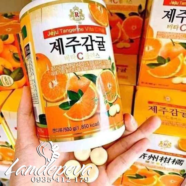 Viên uống Jeju Tangerine Vitamin C Plus Hàn Quốc