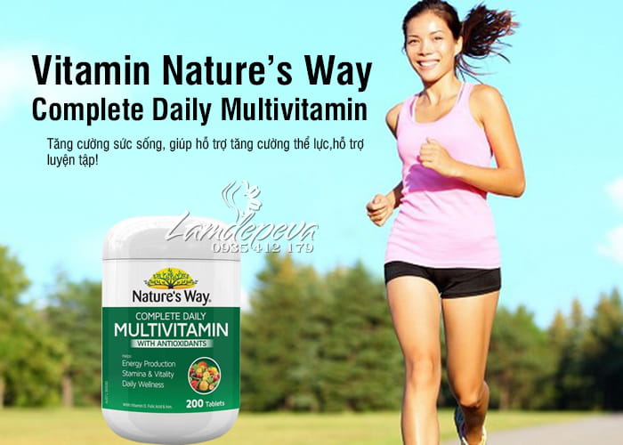 Vitamin tổng hợp Nature’s Way Complete Daily Multivitamin 4