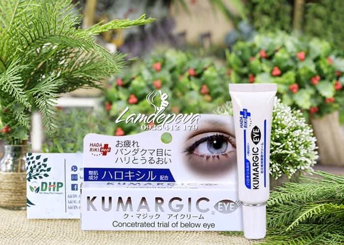 Kem trị quầng thâm mắt Kumargic Eye Cream 20g Nhật Bản 9