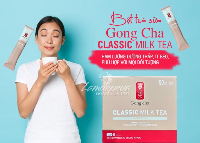 Tr s a Gong Cha Classic Milk Tea 50 g i H n Qu c EVA