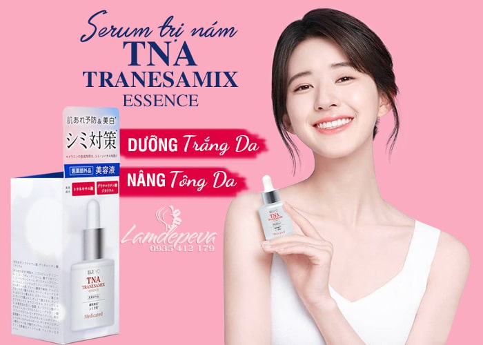 Serum đặc trị nám trắng da TNA Tranesamix Essence Nhật Bản 1