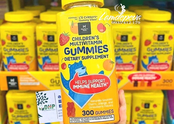 Gummy Vites-Kẹo dẻo vitamin và khoáng chất cho bé, hộp 300 viên rdty