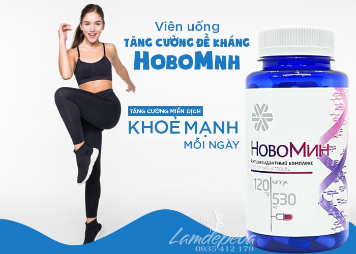 Viên uống HoboMNH của Nga 120 viên hỗ trợ miễn dịch 4