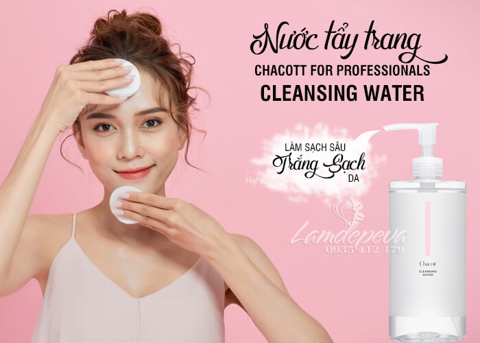 Nước tẩy trang Chacott For Professionals Nhật Bản chính hãng 1