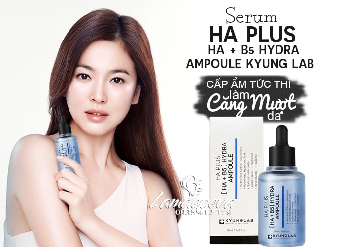 Serum HA + B5 Hydra Ampoule Kyung Lab 50ml mẫu mới  1