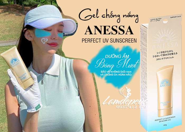 Gel chống nắng Anessa Perfect UV tuýp 90g SPF 50+ Nhật Bản 34