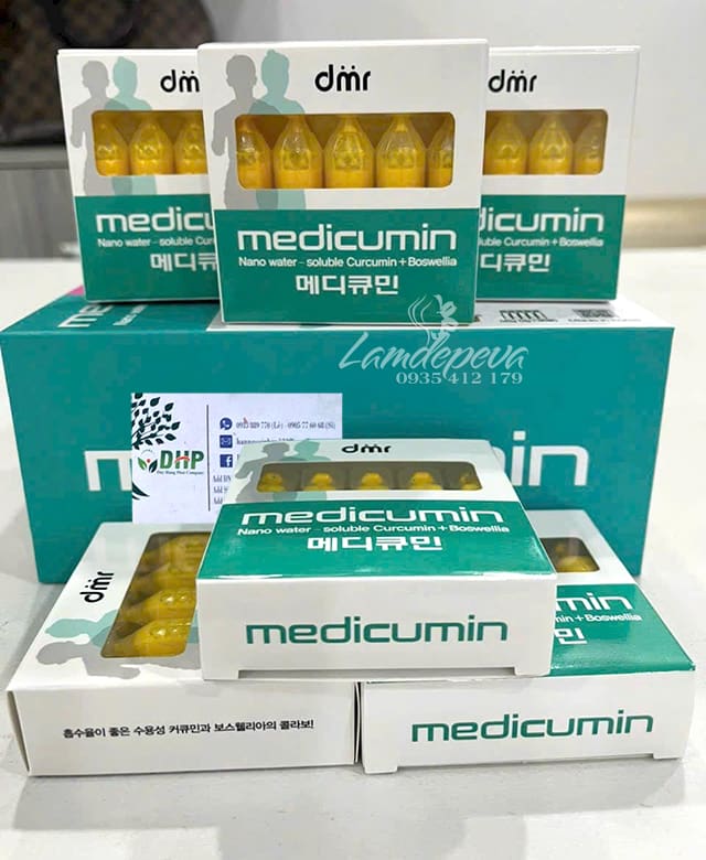 Tinh chất nghệ nano Medicumin Dmr hộp 60 ống của Hàn QuốcTinh chất nghệ nano Medicumin Dmr hộp 60 ống của Hàn Quốc 5