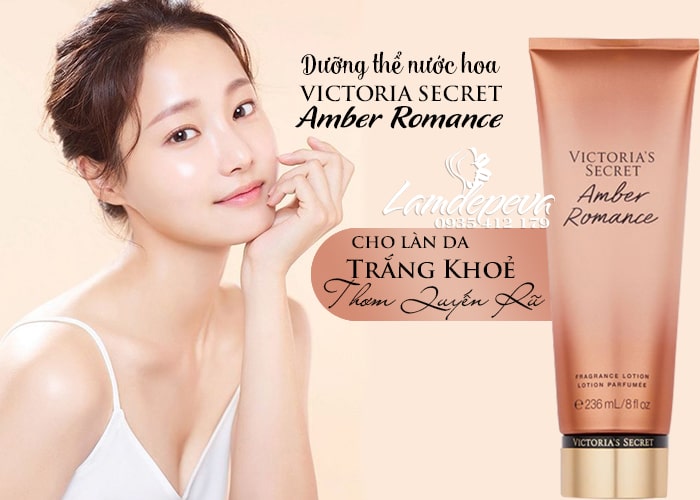 Dưỡng thể nước hoa Victoria Secret Amber Romance của Mỹ 236ml 34