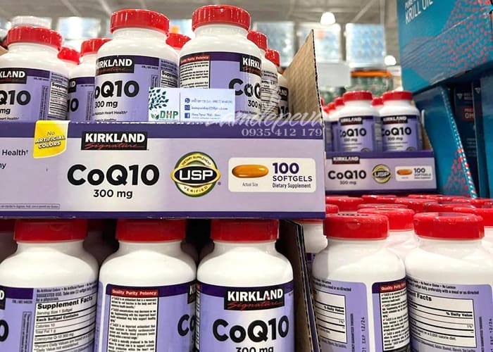 CoQ10 300mg Kirkland Của Mỹ, Bổ Trợ Tim Mạch của Mỹ, giá tốt 89