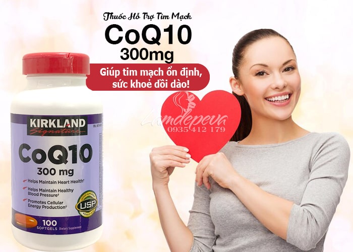 CoQ10 300mg Kirkland Của Mỹ, Bổ Trợ Tim Mạch của Mỹ, giá tốt 23