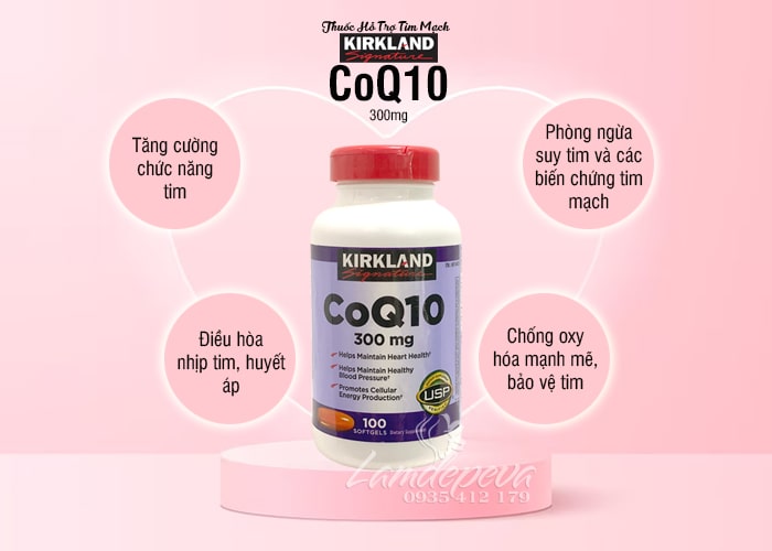 CoQ10 300mg Kirkland Của Mỹ, Bổ Trợ Tim Mạch của Mỹ, giá tốt 67