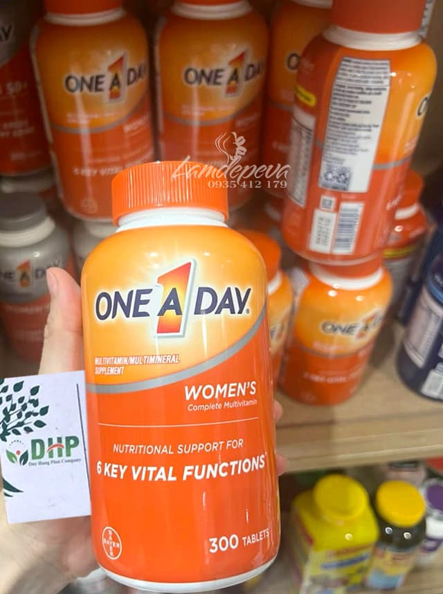 Viên Vitamin Cho Phụ Nữ ONE A DAY Women's Formula Vitamins 300 Viên 90