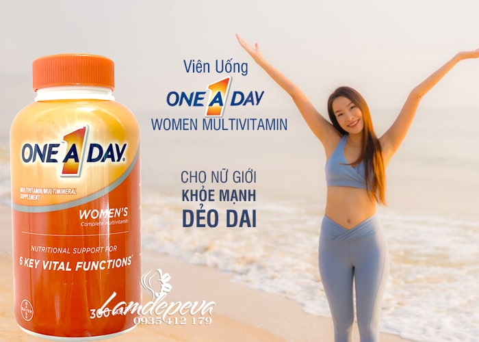 Viên Vitamin Cho Phụ Nữ ONE A DAY Women's Formula Vitamins 300 Viên 34