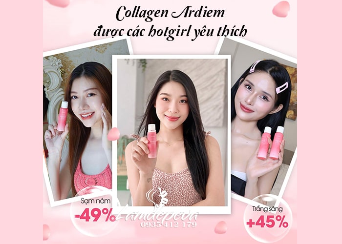 Nước uống Ardiem Super Collagen 12000mg hộp 15 chai 90