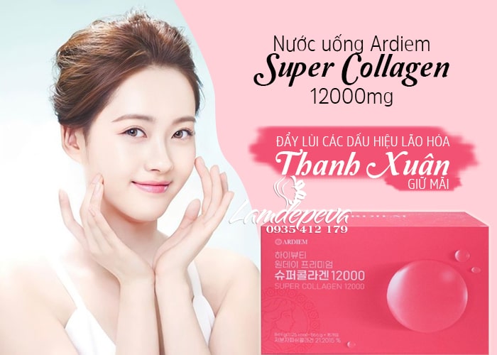 Nước uống Ardiem Super Collagen 12000mg hộp 15 chai 34