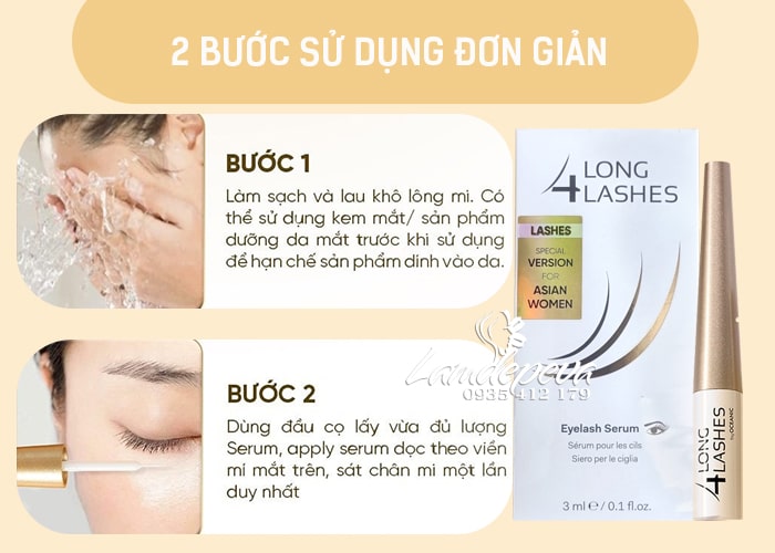 Serum dưỡng mi Long4Lashes Eyelash Serum chai 3ml 78