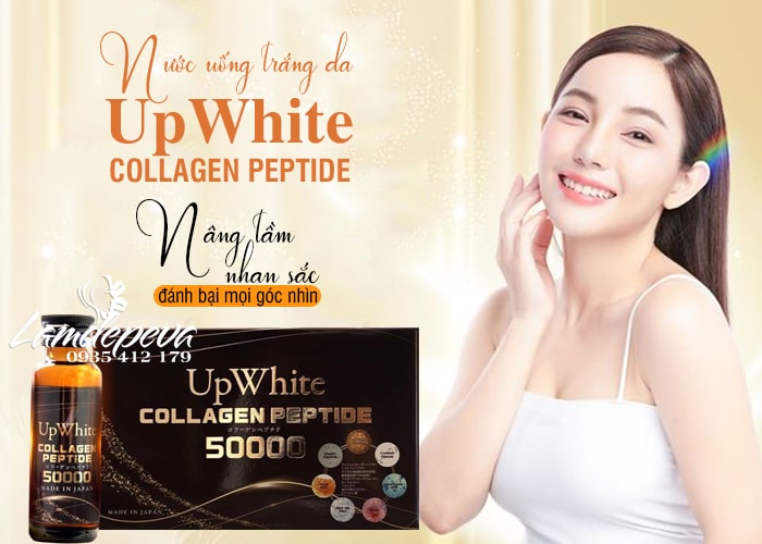 UpWhite Collagen Peptide 50000 - Nước uống trắng da cao cấp 34