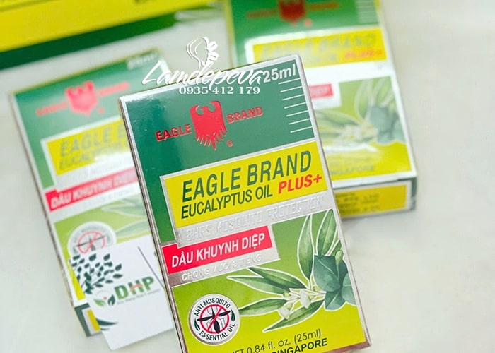 Dầu khuynh diệp Eagle Brand của Singapore chống muỗi 95