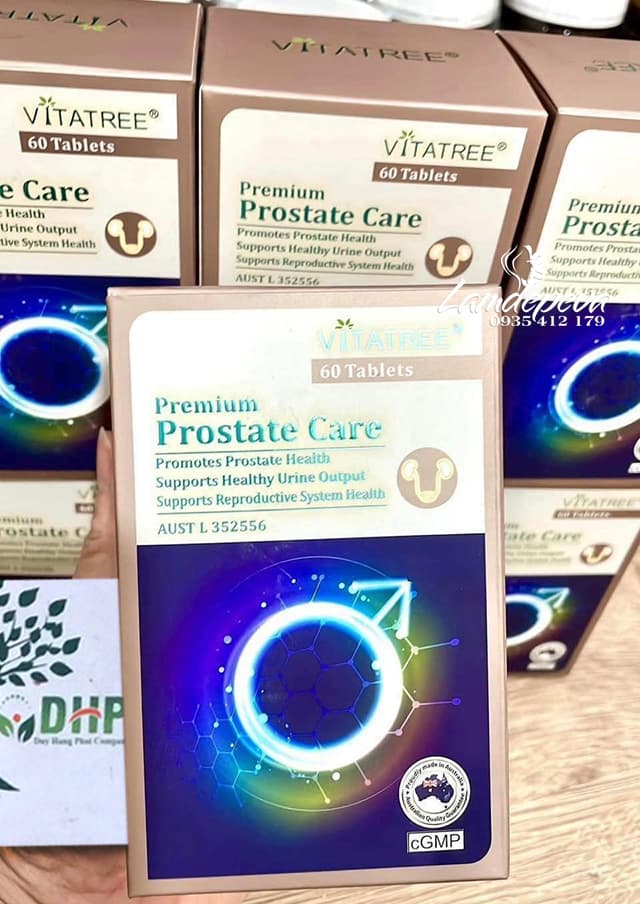 Hỗ trợ tuyến tiền liệt Vitatree Premium Prostate Care 60 viên 45