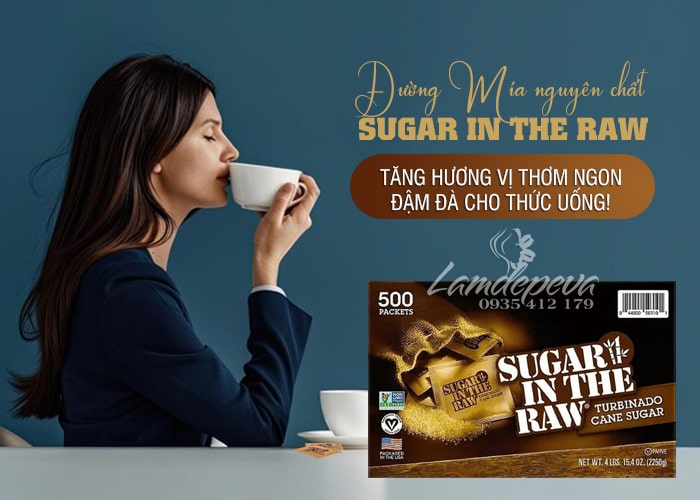 Đường mía tự nhiên Sugar In The Raw 500 Packets 2250g  12