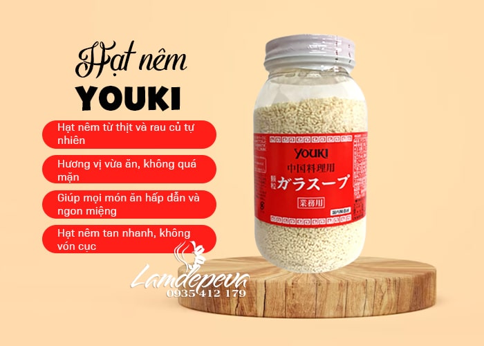 Hạt nêm Youki Nhật Bản lọ 500g - An toàn cho sức khỏe 68