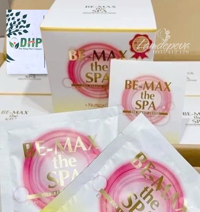 Bột tắm trắng Be-Max The Spa Bath Powder 12 gói Nhật 3