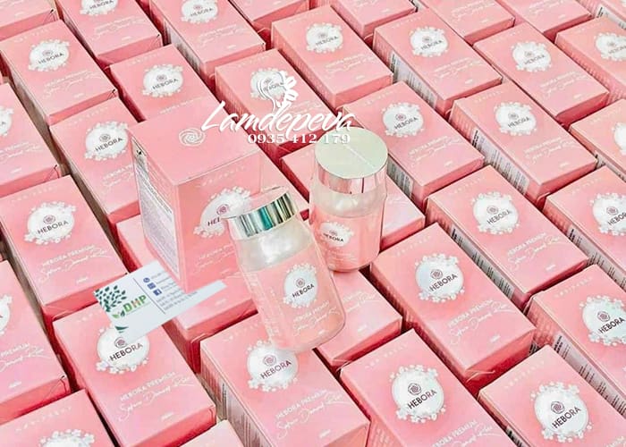 Viên uống thơm cơ thể Hebora Sakura Damask Rose Nhật Bản 67