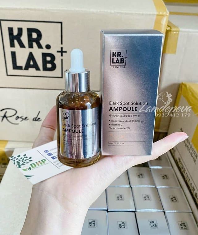 Serum trị nám trắng da Kr.Lab Dark Spot Solution Hàn Quốc 50ml 90