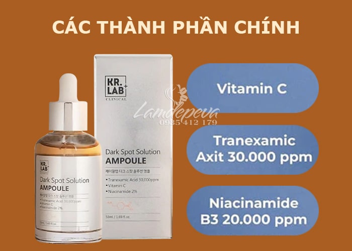 Serum trị nám trắng da Kr.Lab Dark Spot Solution Hàn Quốc 50ml 79