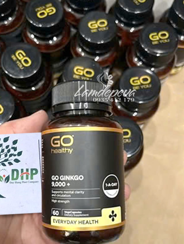 Viên uống bổ não Go Healthy Go Ginkgo 9000 60 viên 51