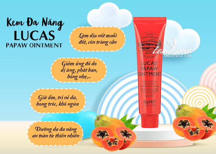 Kem Đa Năng Lucas Papaw Oinment Của Úc- Lọ 25g 9