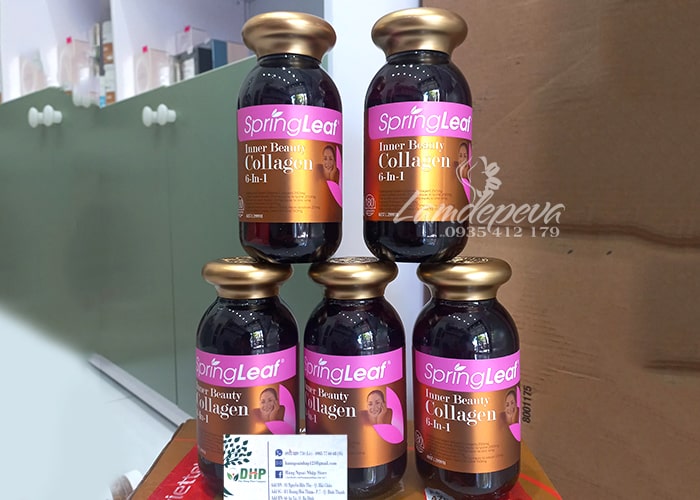 Collagen 6 in 1 Spring Leaf Inner Beauty Úc chống lão hóa 00