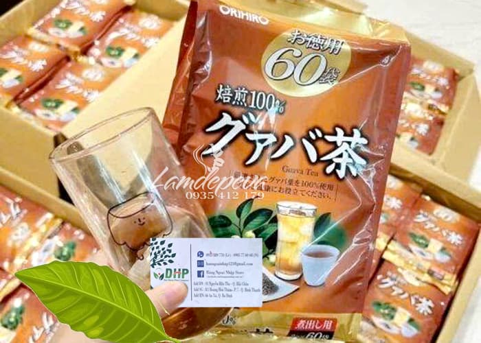 Trà lá ổi Orihiro Nhật Bản 60 gói - Hỗ trợ giảm cân hiệu quả 34 Trà lá ổi Orihiro Nhật Bản 60 gói - Hỗ trợ giảm cân hiệu quả 34